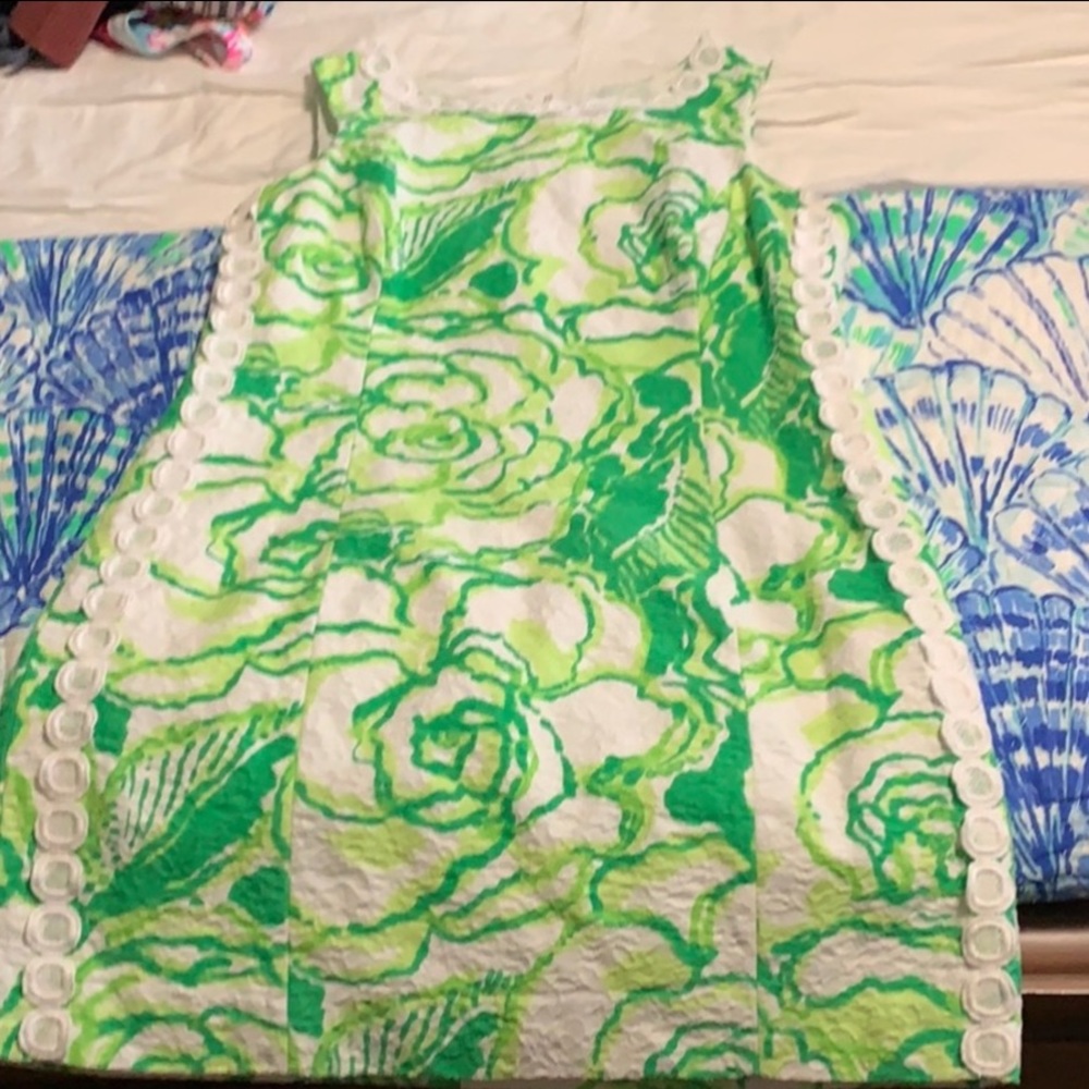 NEW green lilly Pulitzer dress